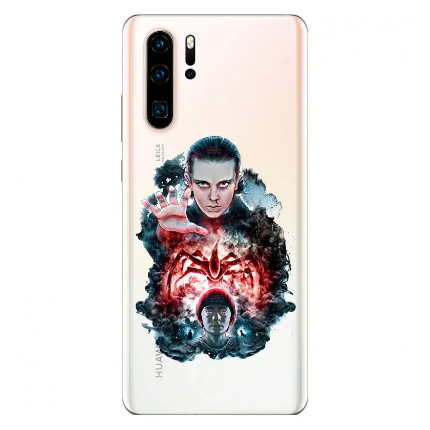 TPU Мягкий силиконовый чехол для телефона huawei Mate20 Mate10 Pro Lite P30 P20 P10 P8Lite Plus Stranger Thing Сезон 3 задняя крышка - Цвет: TPU