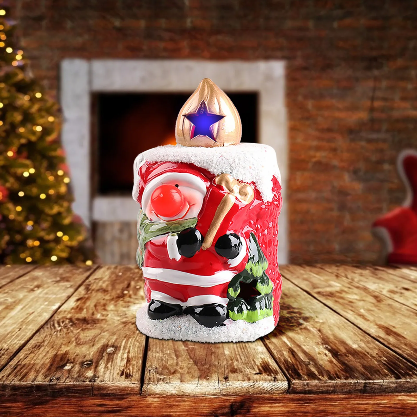 Рождественские украшения для пожилых людей снеговик портативная маленькая