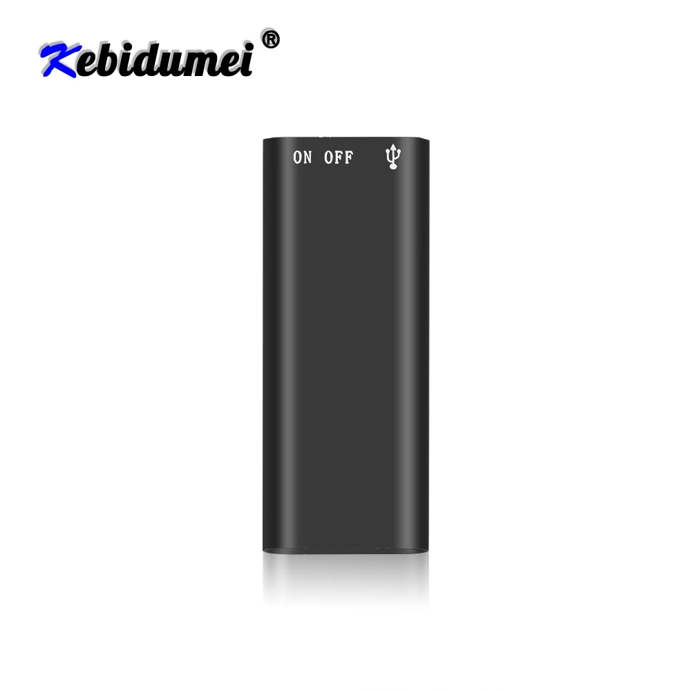 Kebidumei 8G Мини цифровой Аудио Диктофон стерео MP3 музыкальный плеер 3 в 1 8 Гб памяти USB флэш-диск