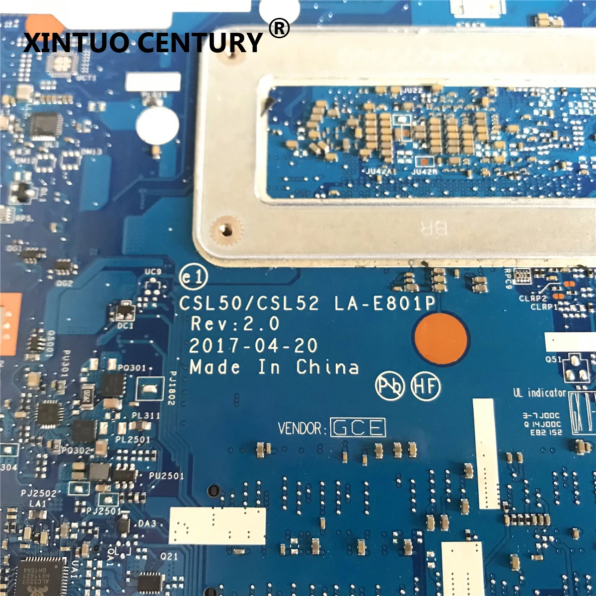 CSL50/CSL52 LA-E801P Main board For HP 15-BS Laptop Motherboard 924751-601 924751-001 924751-501 With i5-7200U DDR4 Full Tested |