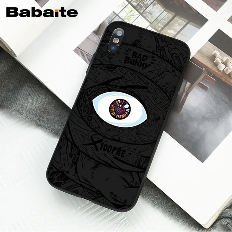 Чехол для телефона Bad Bunny iPhone XR 11 12 Pro MaxXS MAX 8 7 6 6S Plus X 5 5S SE 12mini | Мобильные телефоны и