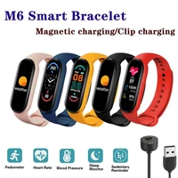 m6 smart bracelet watch heart rate blood pressure bluetooth pedometer fitness tracker sport smartband for iphone xiaomi huawei