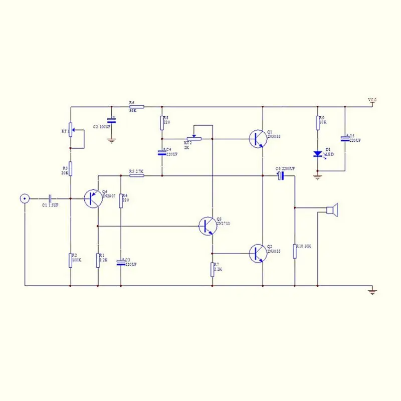 Новый 1969 класс A Мощность Усилитель HiFi усилитель PCB собранный доска Diy Kit |