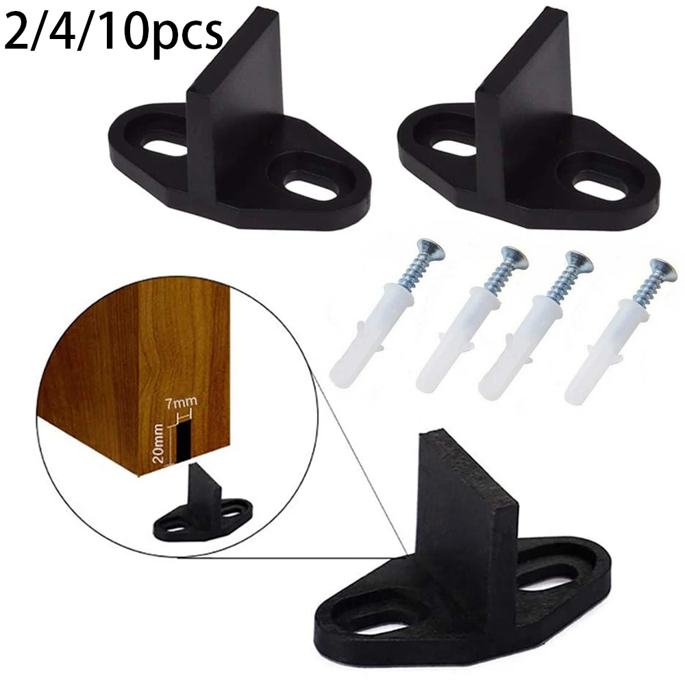 

2/4/10pcs Barn Door Hardware Floor Guide Sliding Door Floor Mounted Bottom Guide Slides Floor Guide For Barn Door Hardware