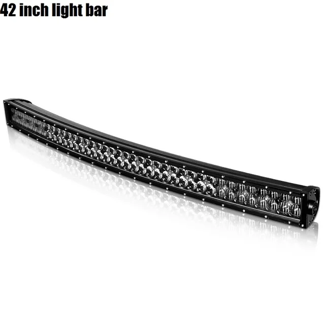42 inch Led bar only DERI 5D 22 32 42 дюймов черный объектив 200 Вт 300 Вт 400 Вт изогнутый СВЕТОДИОДНЫЙ рабочий светильник для LADA Jeep Dodge Toyota SUV ATV внедорожный пикап - Цвет: 42 inch Led bar only