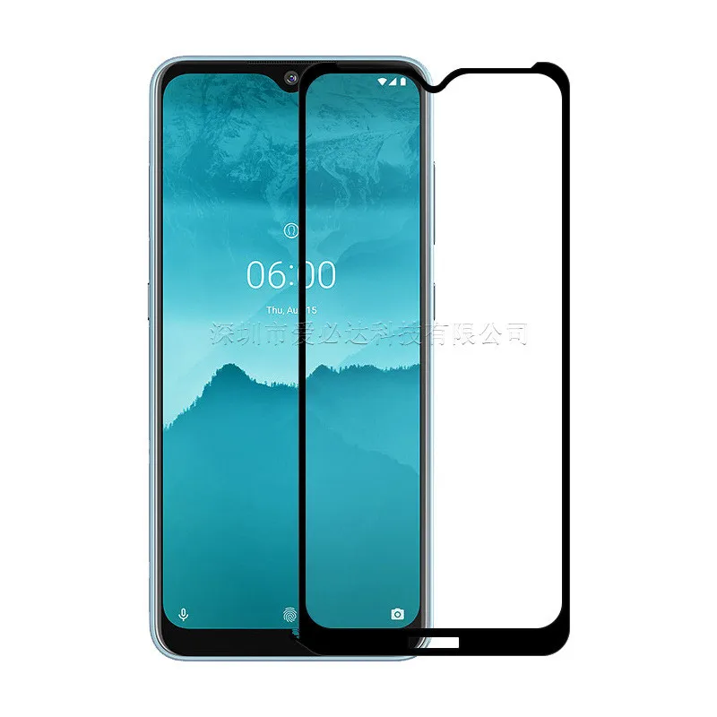 21D полное покрытие сотового телефона закаленное стекло экрана протектор для NOKIA 8