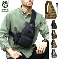 protector plus military tactical bag usb interface men outdoor camping shoulder kettle bags army fishing chest molle backpack
