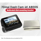 Крепление для видеорегистратора 70mai Dash Cam 4K A800, отдельная и удобная установка прямоугольного магнитного кронштейна