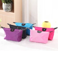 1pc women zipper makeup pouch bag multifunction travel portable storage handbags cosmetic bag ingots dumplings toiletry bags