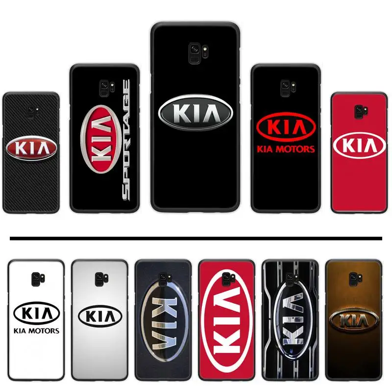 

Kia car logo Phone Case For Samsung Galaxy S5 S6 S7 S8 S9 S10 S10e S20 edge plus lite