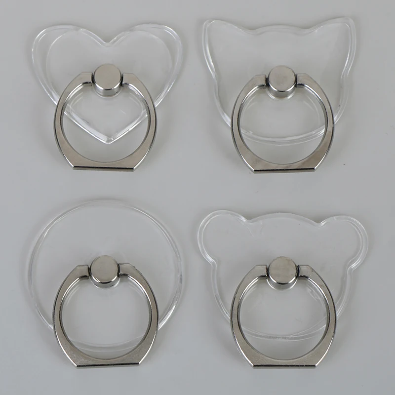 1 шт прозрачный держатель Держатель для мобильного телефона Подставка пальца