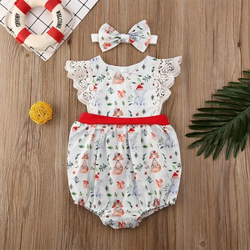 Новое поступление 2020 г. Комплекты для новорожденных Рождественский милый