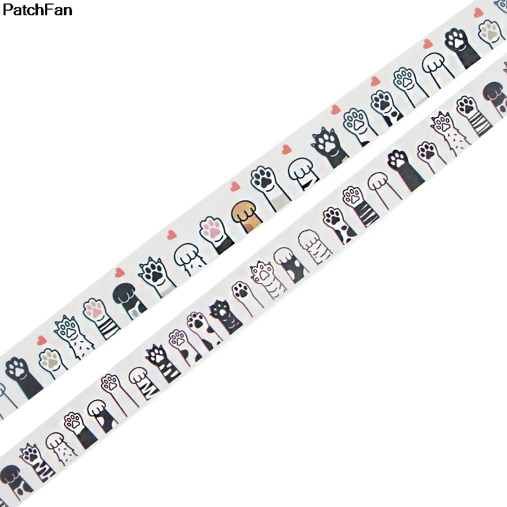 A3541 Patchfan Пёс из мультфильма печать DIY Скрапбукинг липкий клей клейкие ленты без