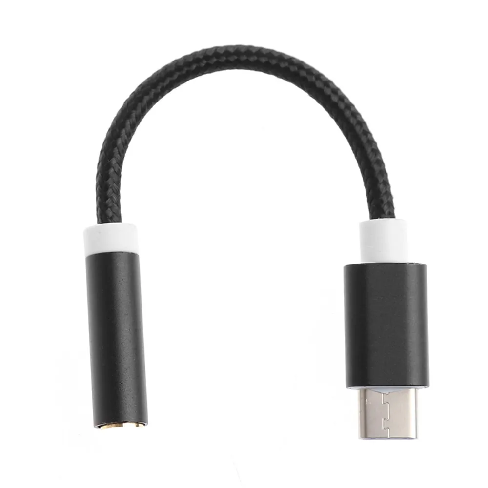 Адаптер для наушников Type C 3 5 Usb 1 c To мм аудио разъем кабель динамик микрофон