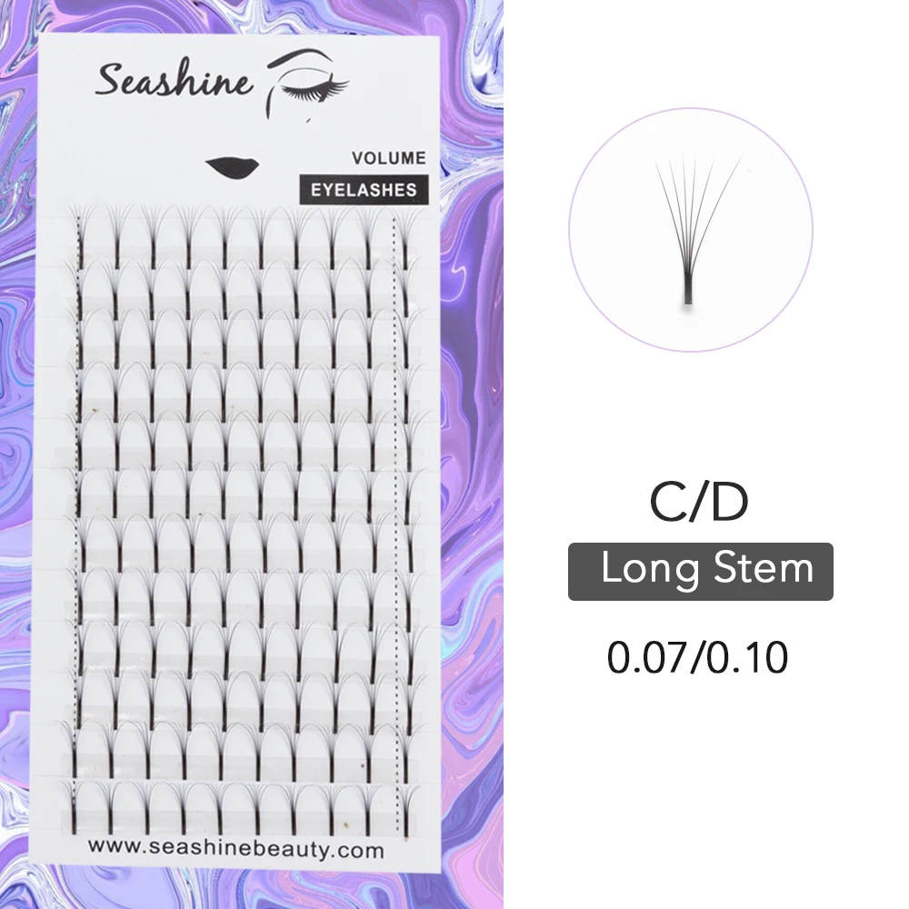 Индивидуальные Накладные ресницы Seashine для России Объемные аксессуары