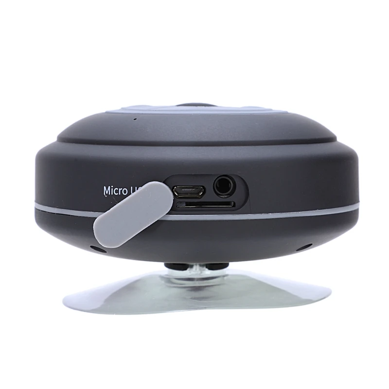 Мини водостойкая присоска Bluetooth Динамик со светодиодной Фонари автомобильные