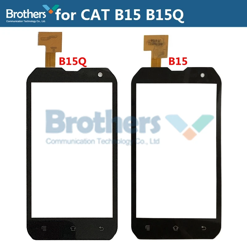 Дигитайзер сенсорного экрана для гусеницы CAT B15Q сенсорное стекло B15 переднее