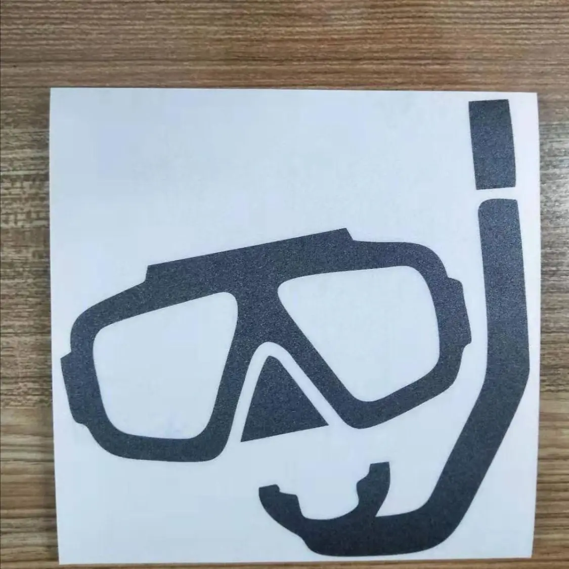 Подводное маска для подводного плавания дайвинга Ноутбук наклейка с символом