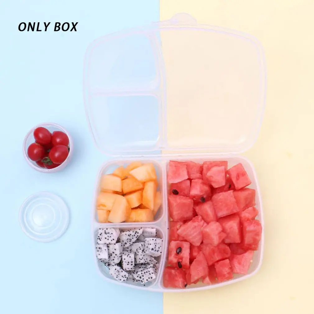 Коробка для хранения фруктовый салат Bento прямоугольная пластиковая коробка
