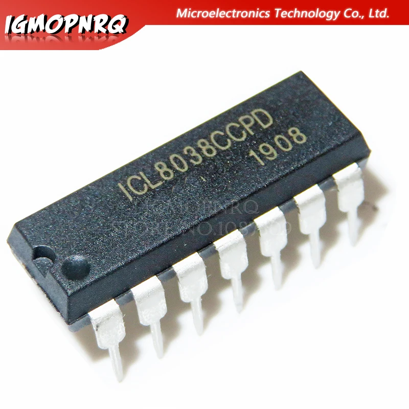 5 шт. ICL8038CCPD DIP14 ICL8038 DIP прецизионный генератор сигналов/генератор с контролем