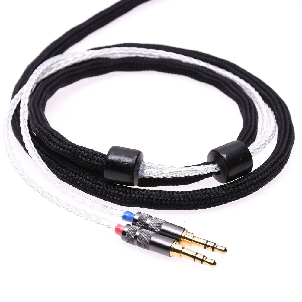Черная Втулка 16 ядер 5N Pcocc Hifi кабель 2x3,5 мм для Hifiman Arya HE1000se HE5se HE6se HE4xx кабель для обновления наушников