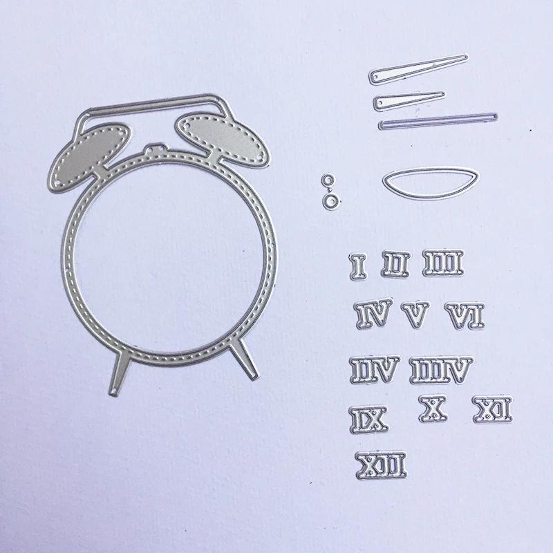 Форма для резки металла с ножом-будильником серебряная форма ремесла набор