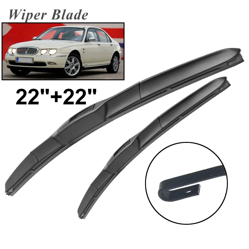 

Okowiper RHD & LHD Front Wiper Blades For Rover 75 1999 - 2005 Windshield Windscreen Front Window 22"+22"