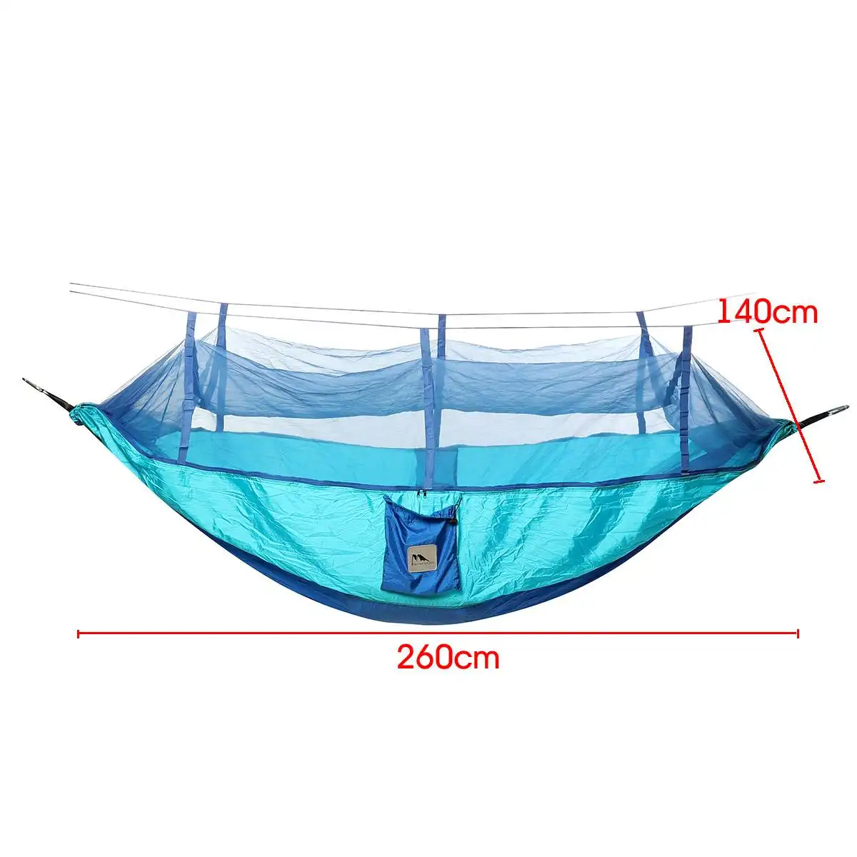 

Portable Camping Hammock and Tent Awning Rain Fly Tarp Waterproof Mosquito Net Hammock Canopy 210T Nylon Hammocks