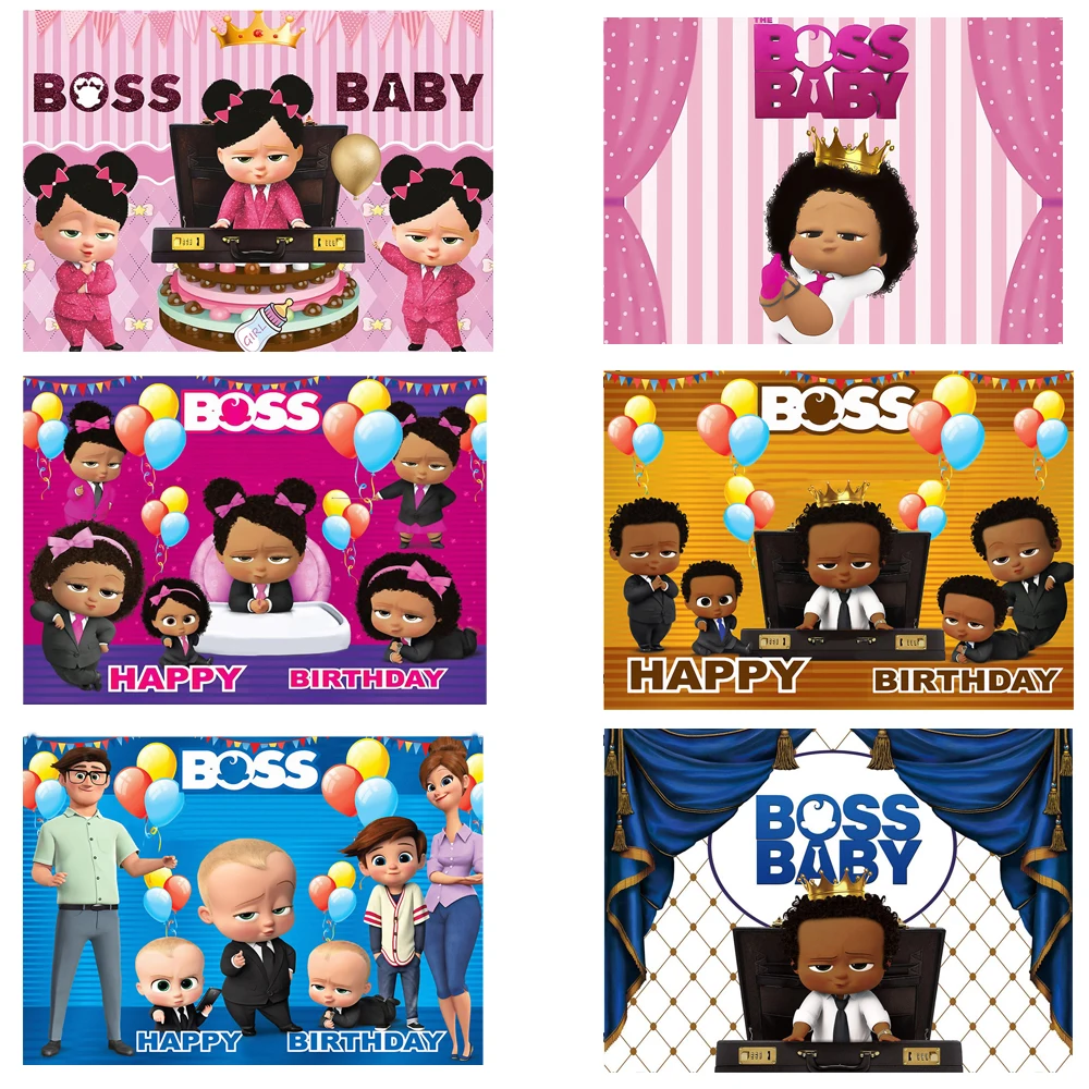 Фотофоны для фотосъемки в афроамериканском стиле с изображением босса на день