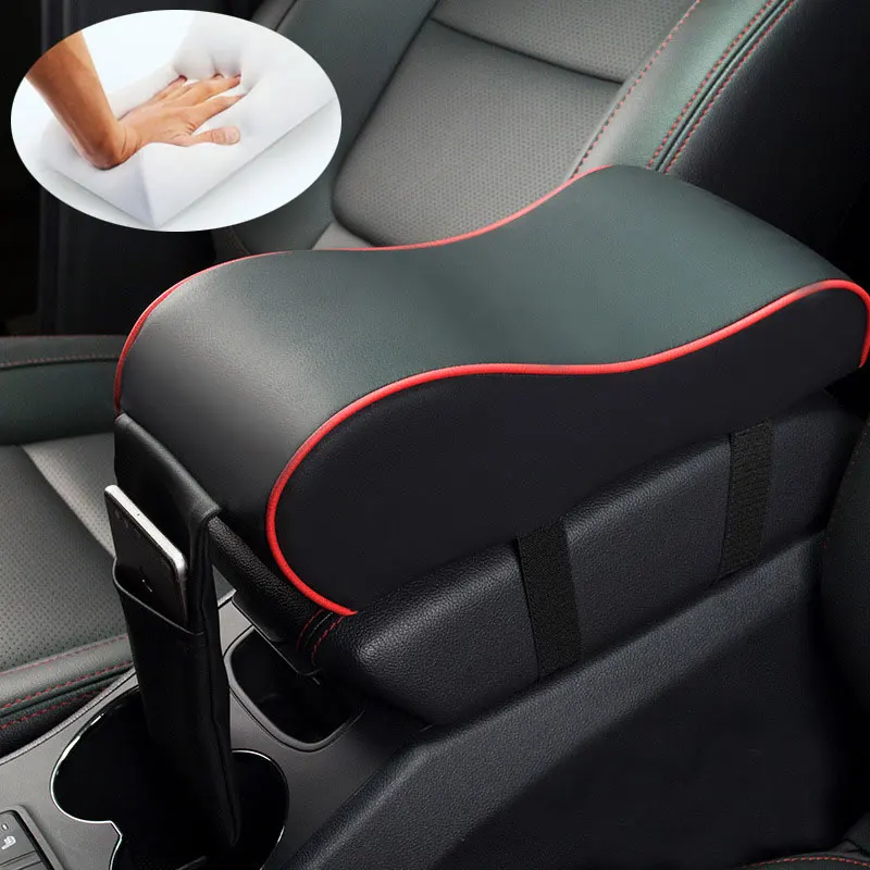 Autoleader из искусственной кожи автомобиль подлокотник Pad Универсальный Авто