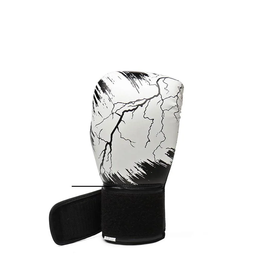Боксерские перчатки 8-14 унций полиуретановые для мужчин и женщин муай-тай
