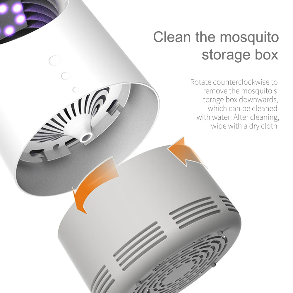 Милая лампа ловушка для комаров Meijuner светодиодный электрический прибор