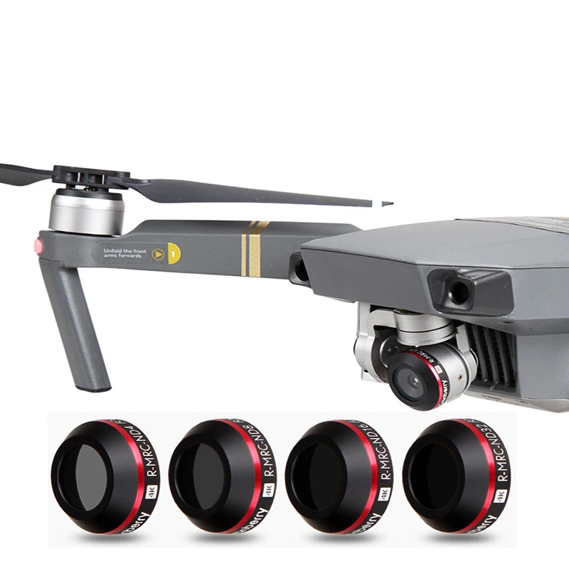Радиоуправляемый беспилотный летательный аппарат DJI Mavic 4K Камера карданного