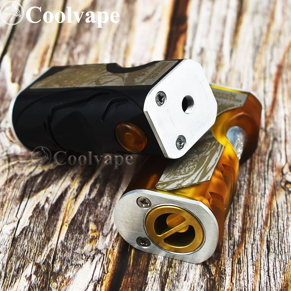 Coolvape vertex мод 18650/20700 аккумулятор алюминий + pei/pom материал механический подходит