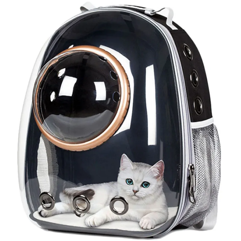

Eworld Astronaut Venster Bubble Draagtas Reistas Ademende Ruimte Capsule Transparante Huisdier Draagtas Hond Kat Rugzak