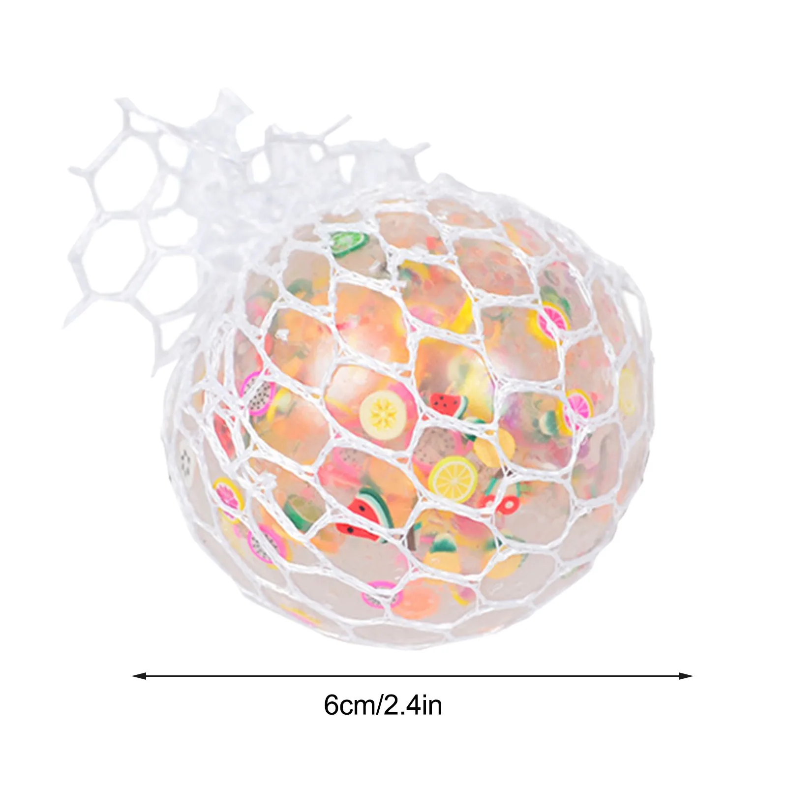

kawaii Decor 3PC Star Mesh Ball Stress Glowing Grape Toy Anxiety Relief Stress Ball Toy Home Decoration Accessories