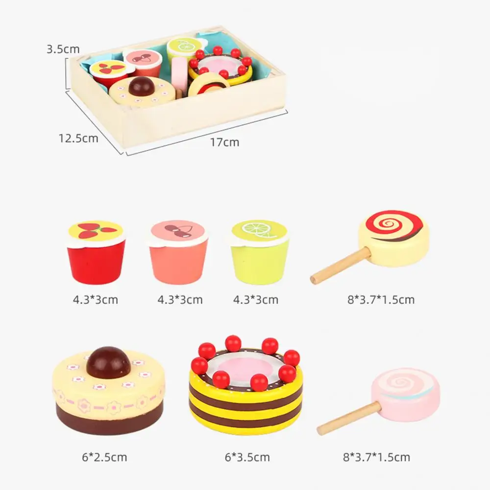 Детская деревянная имитация серии кухня игровой набор для игрового домика