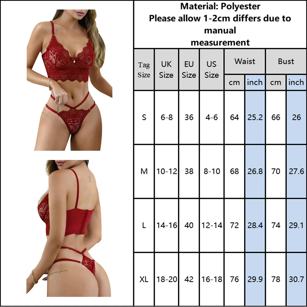 

Women Lace Bra Sets Underwear Sexy Padded Bralette Lingerie Ultrathin Bra & Brief Sets Female Intimates Erotic Lingerie Set D30