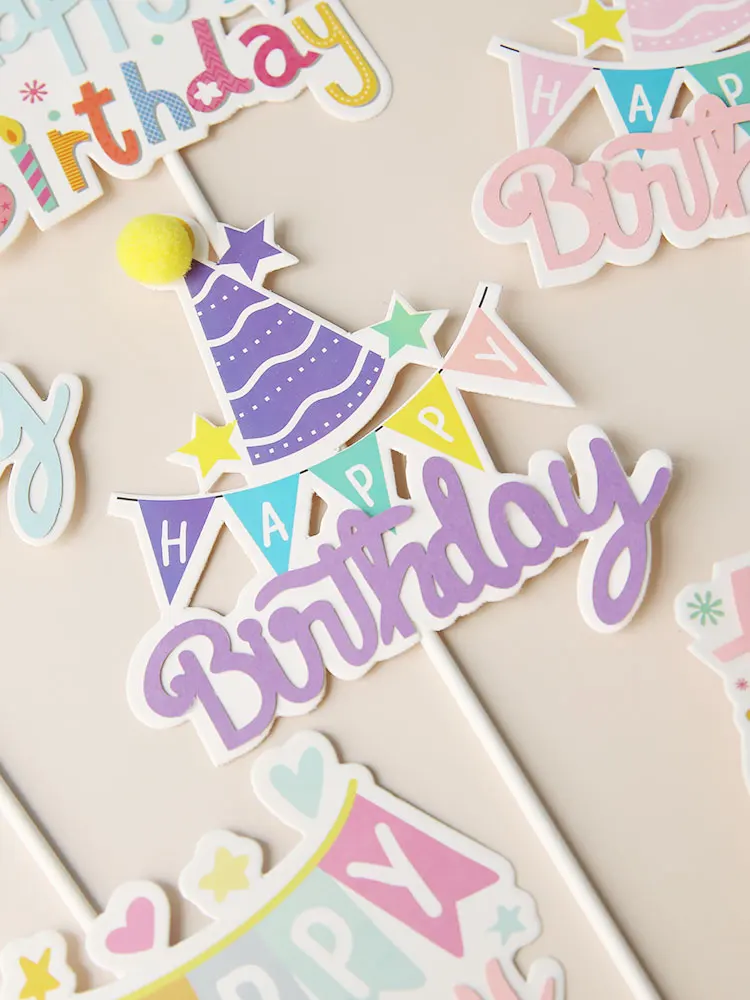 1 шт. детский флаг для вечеринки в честь Дня Рождения | Дом и сад