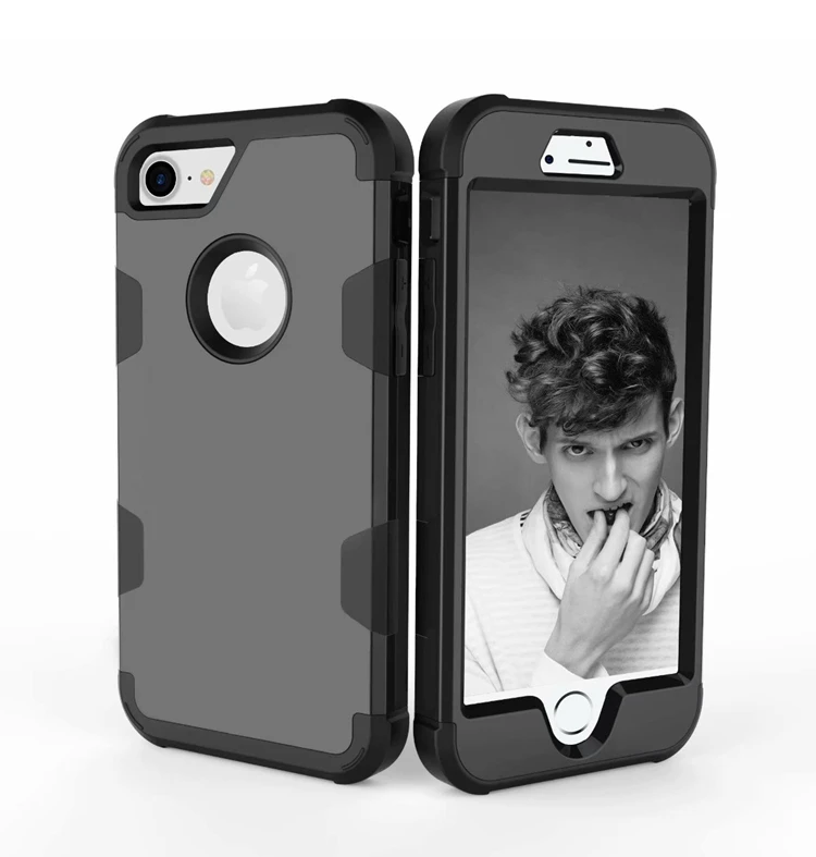 Для Apple iPhone 7 4," гибридный противоударный защитный резиновый силиконовый чехол-накладка для iPhone7