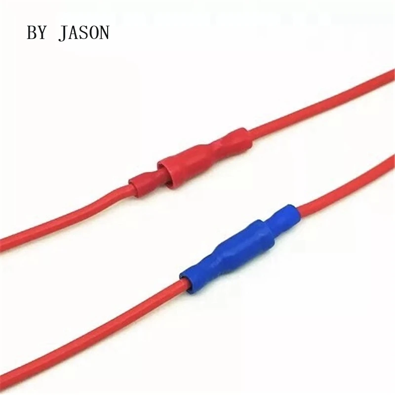 50 шт. женский и мужской изолированный Электрический разъем обжимной пули