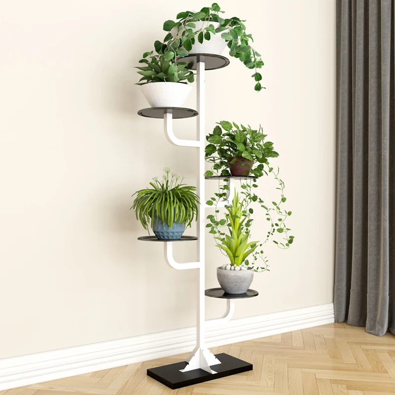 Луи Мода завод себя Креативный цветочный стеллаж Многоэтажный крытый гостиная