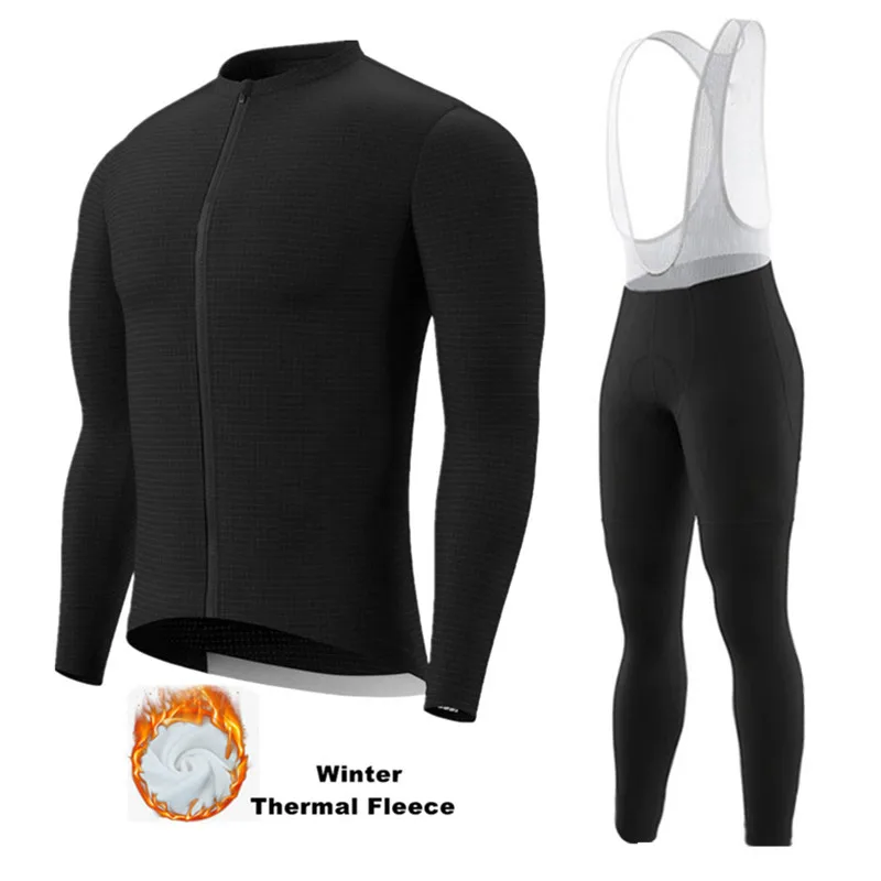 

Зима 2022, теплая флисовая одежда для велоспорта, мужской комплект из Джерси для велоспорта, одежда для горного велосипеда, теплые брюки с наг...