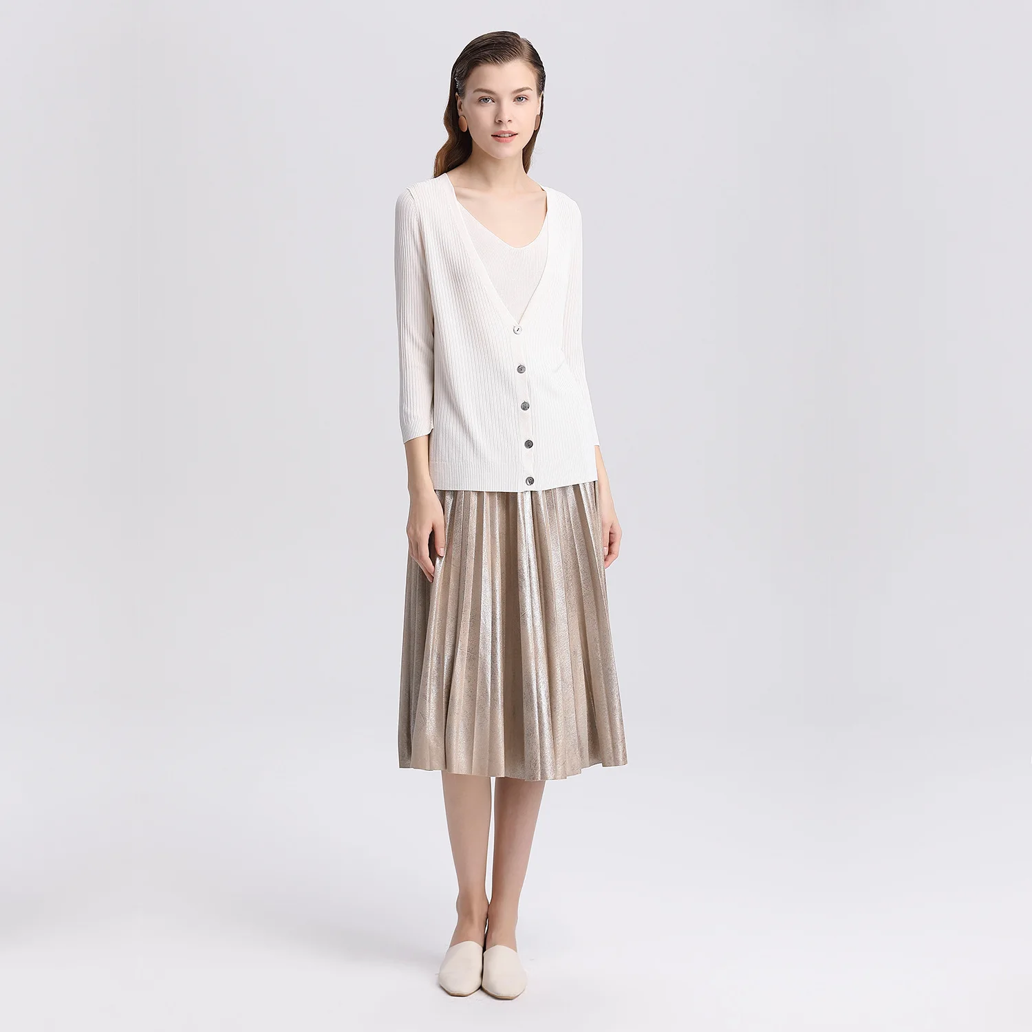 

Sweater Women 2020 Knit Cardigan Cropped Sweater Winter Tops Knitted Sweater Cardigan Set Gilet Femme Manche Longue