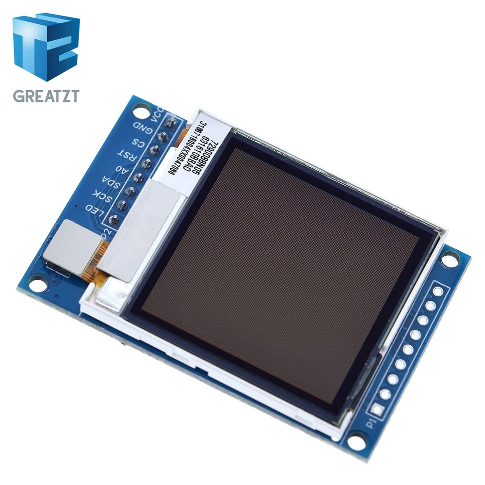 1,6 дюймовый OLED 1," TFT ips OLED трансфлективный дисплей модуль ЖК-дисплей DIY последовательный порт SPI 130*130 связь для Arduino