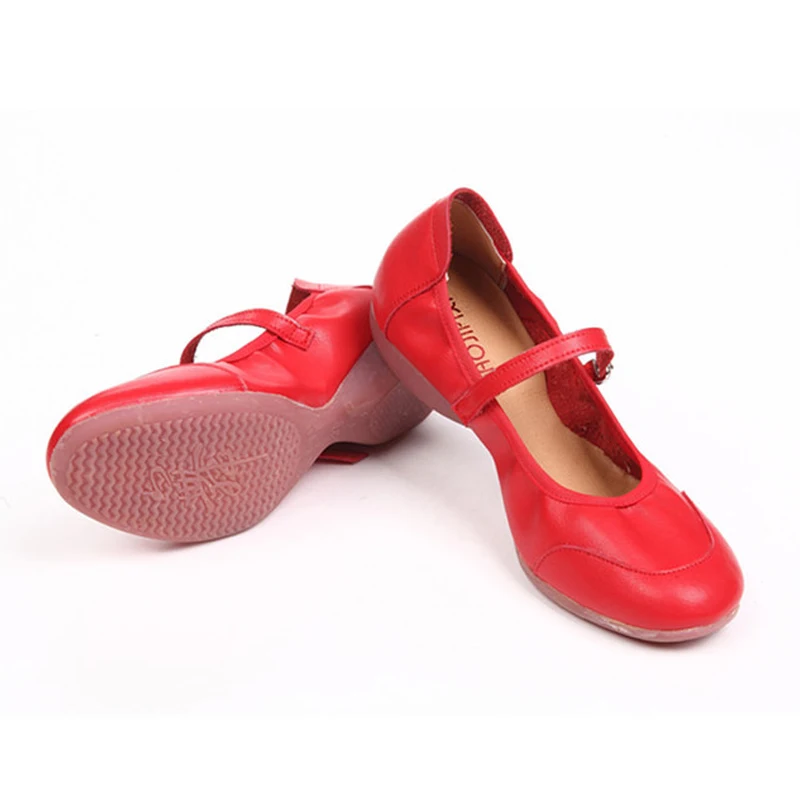 Женские кожаные балетные танцевальные туфли Женская/Женская обувь для джаза