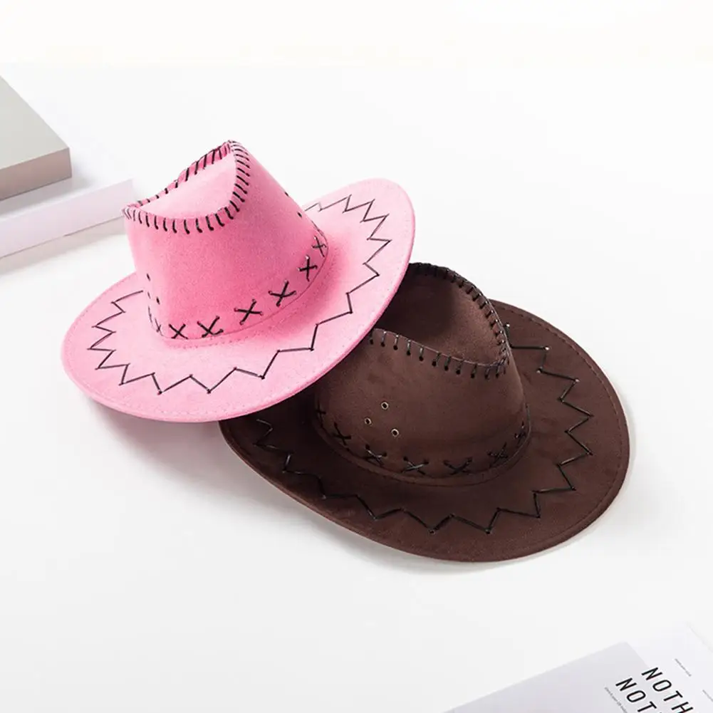 

Cowboy Hats For Women Men Western Cowboy Cap Parent Child Hat Summer Casual Wide Brim Travel Western Outdoor Caps