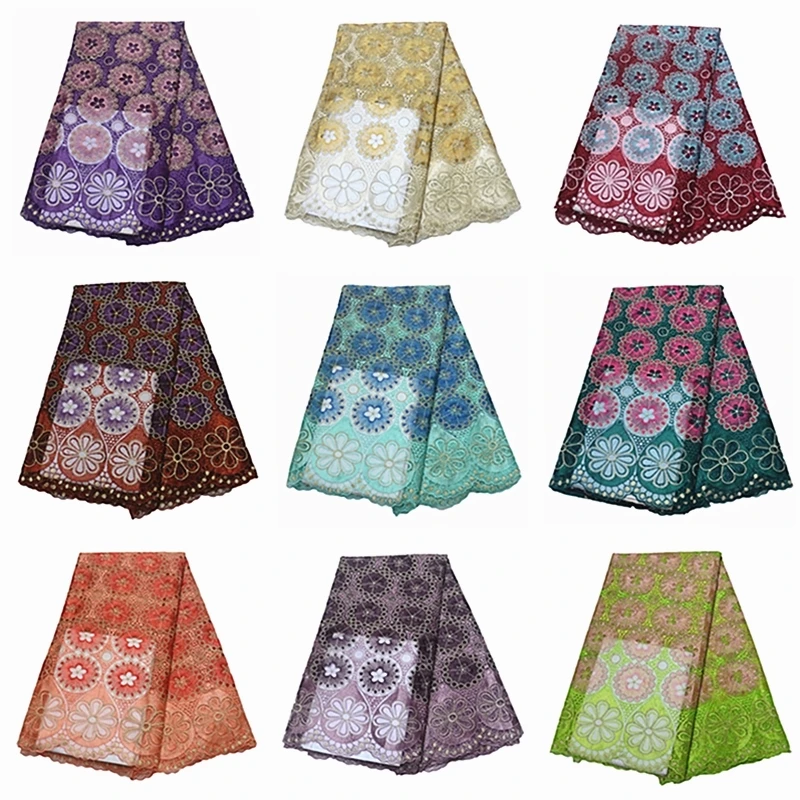 Белая вышитая африканская кружевная ткань Alisa высокое качество 2021 французские