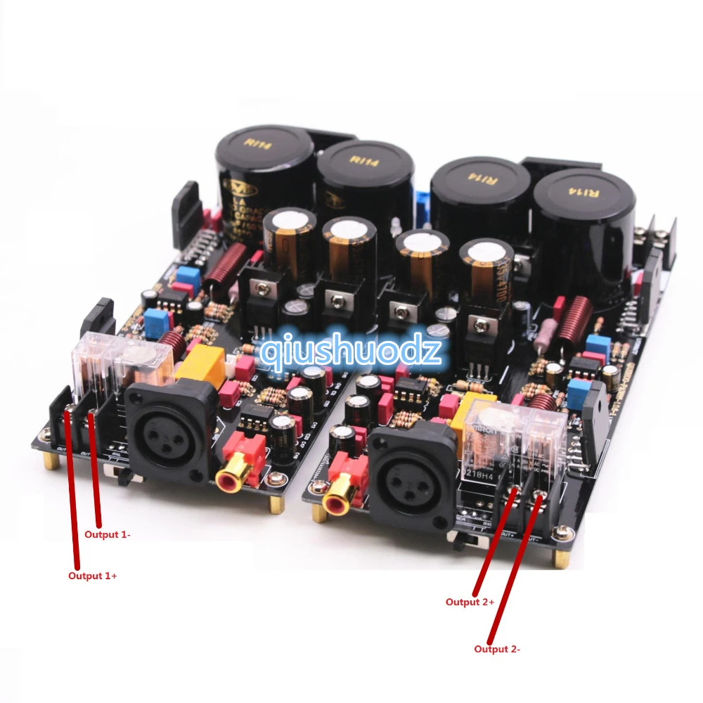 LM3886 полностью сбалансированная Плата усилителя мощности 120 Вт + HiFi Stereo 2-канальная