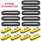 8 шт. овальной формы, мусс, круг, резак, инструмент для украшения, французский десерт, сделай сам, форма для торта, ПЕРФОРИРОВАННОЕ кольцо, антипригарная посуда для выпечки, Новинка